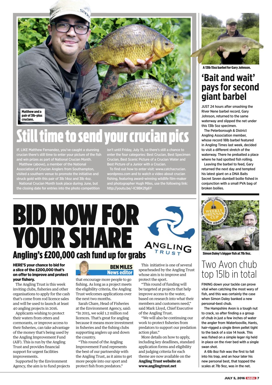 Angling Times Preview Pages