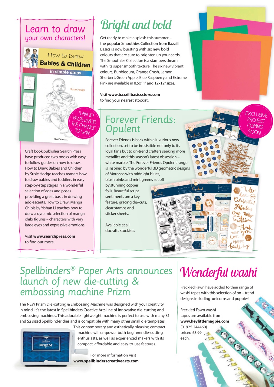 Making Cards & Papercraft Preview Pages