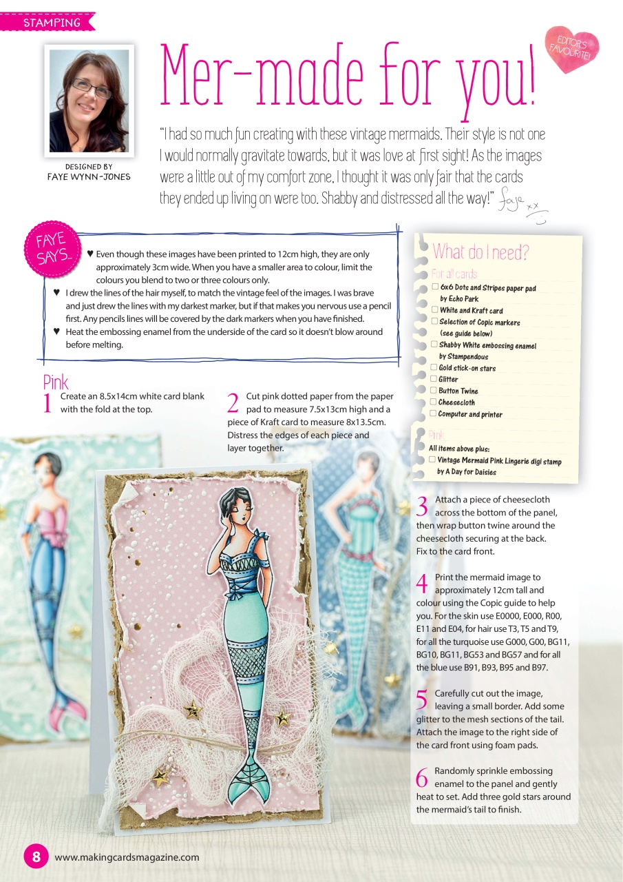 Making Cards & Papercraft Preview Pages