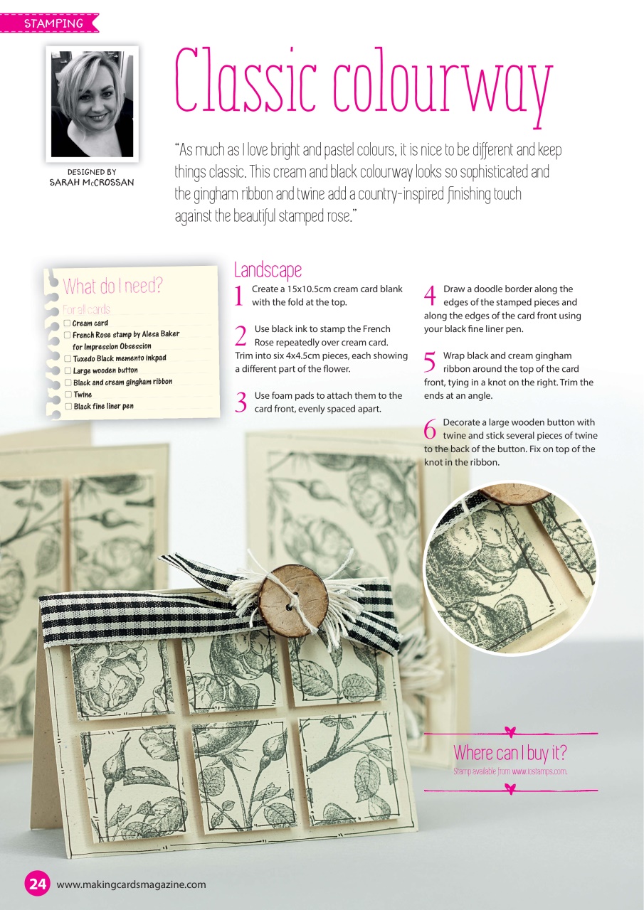 Making Cards & Papercraft Preview Pages