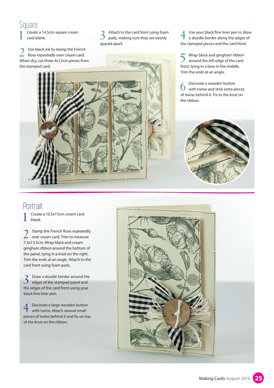 Making Cards & Papercraft Preview Pages