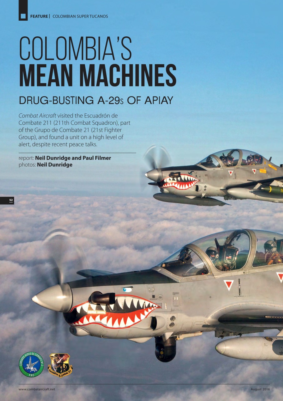 Combat Aircraft Journal Preview Pages