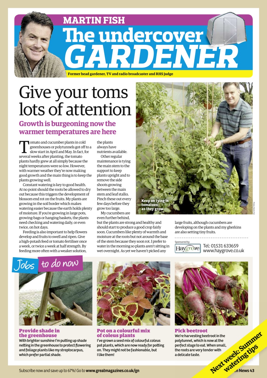 Garden News Preview Pages