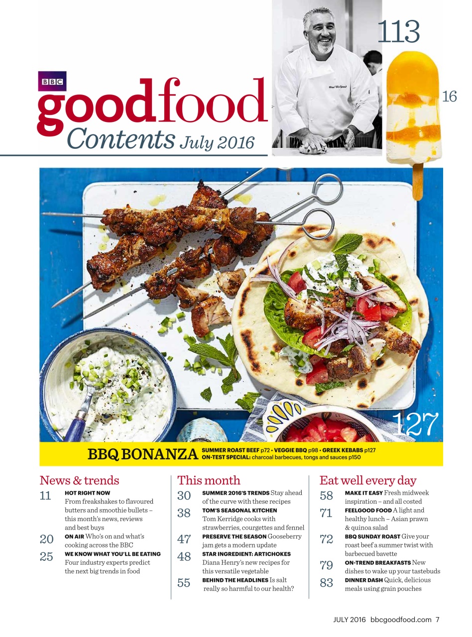 Good Food Magazine Preview Pages