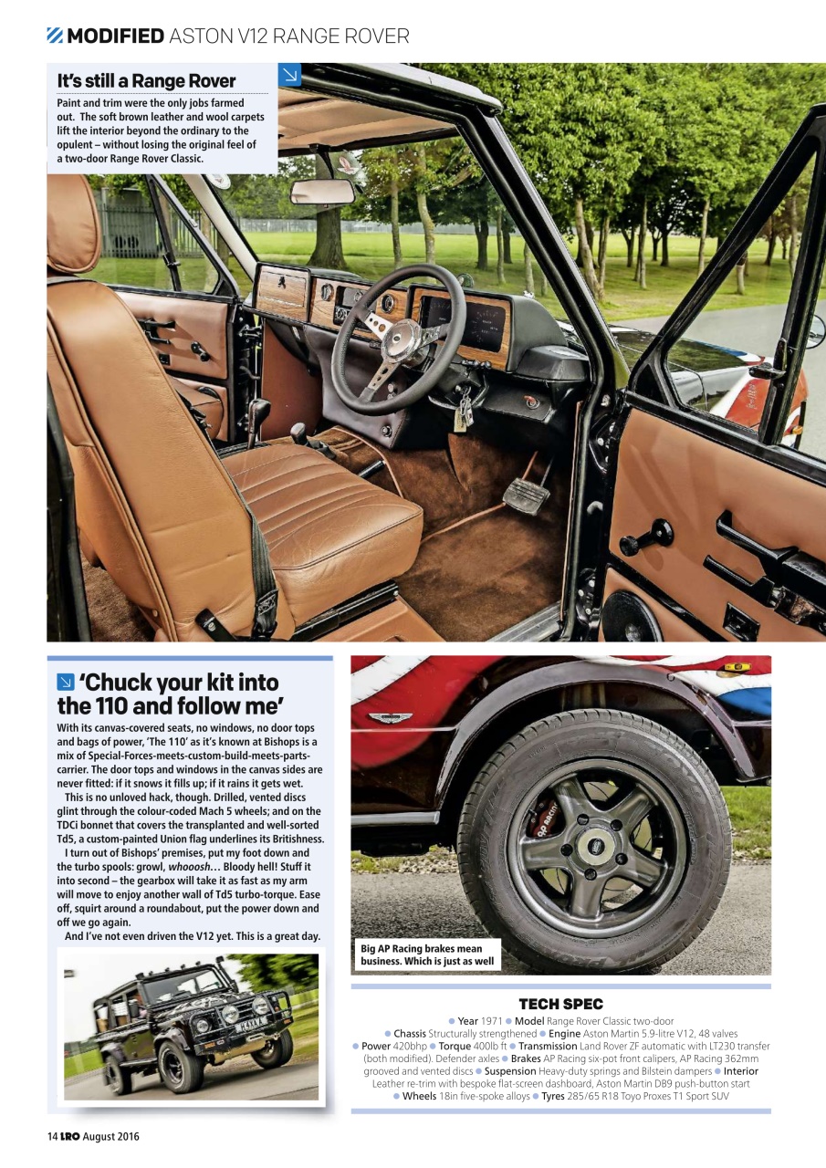 Land Rover Owner Preview Pages