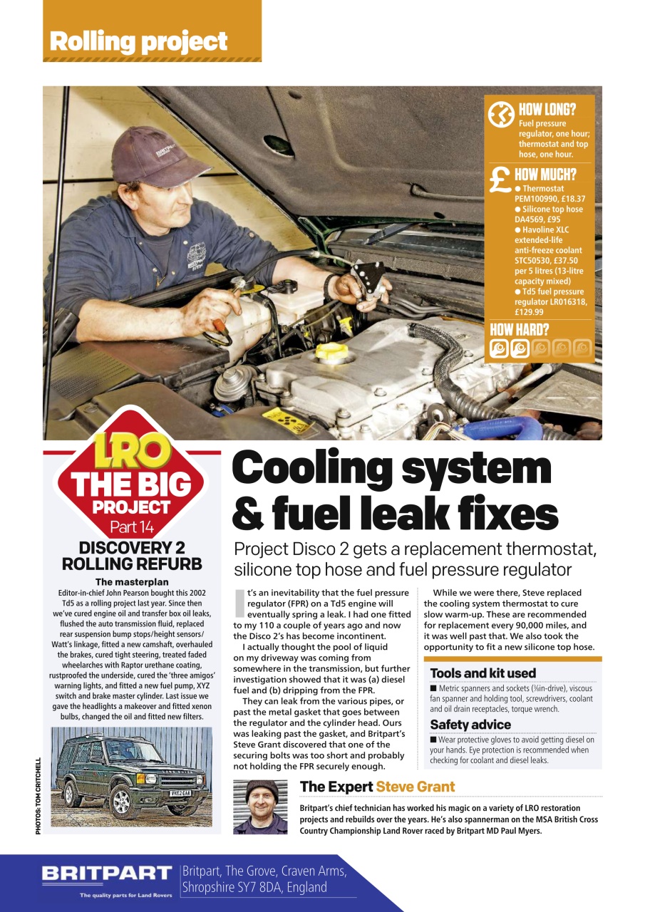 Land Rover Owner Preview Pages