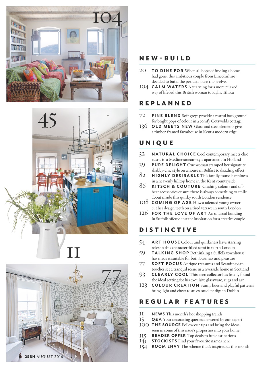 25 Beautiful Homes Preview Pages