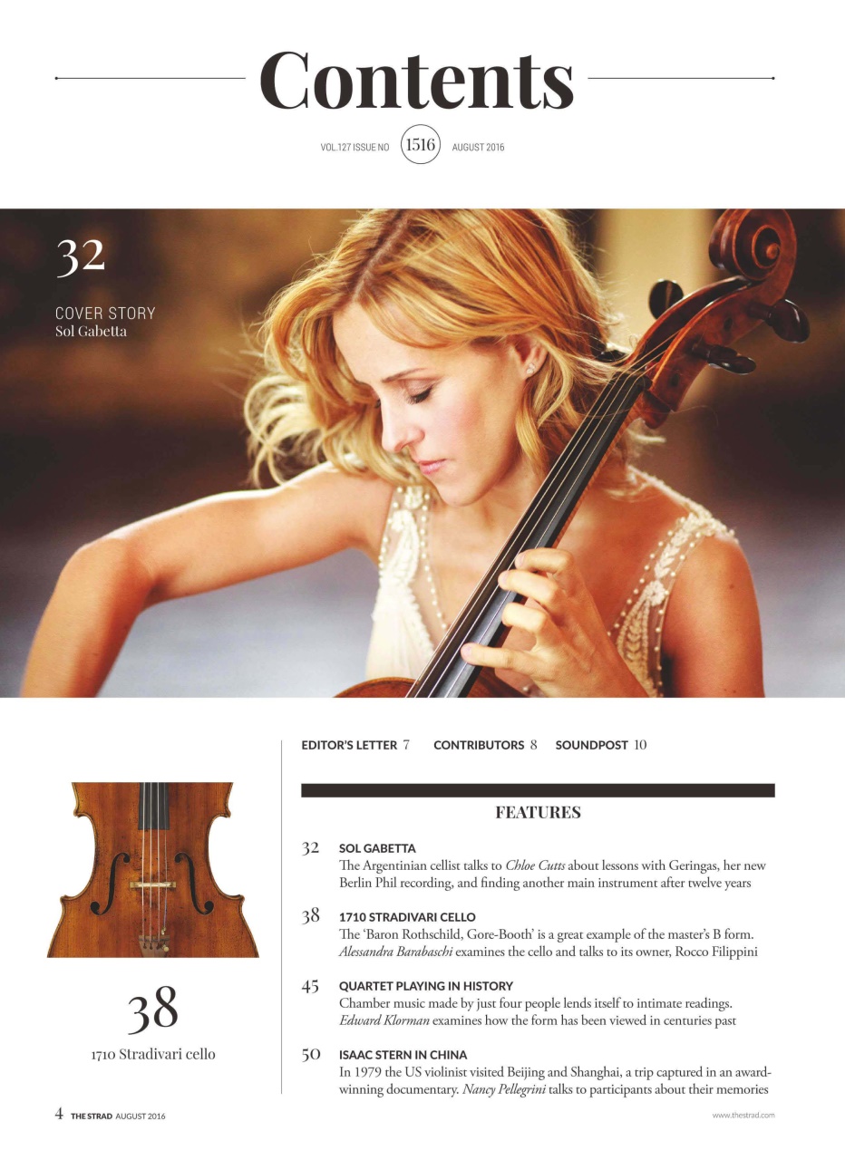 The Strad Preview Pages