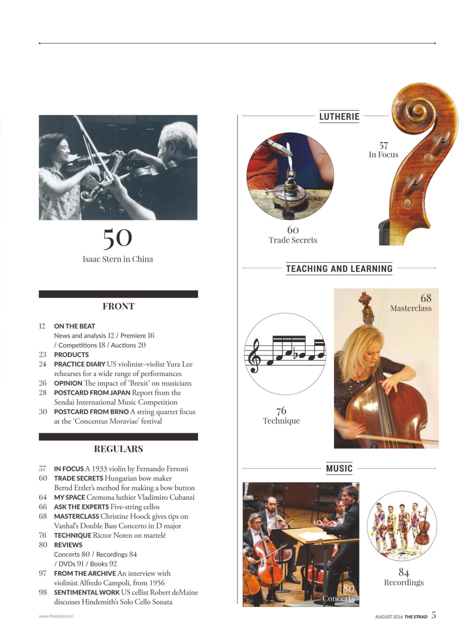 The Strad Preview Pages