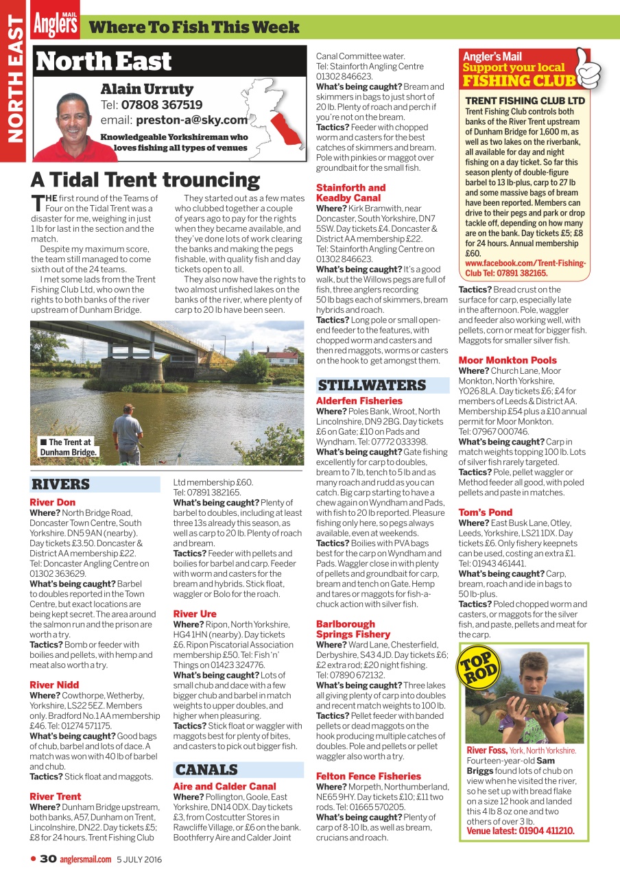 Anglers Mail Preview Pages