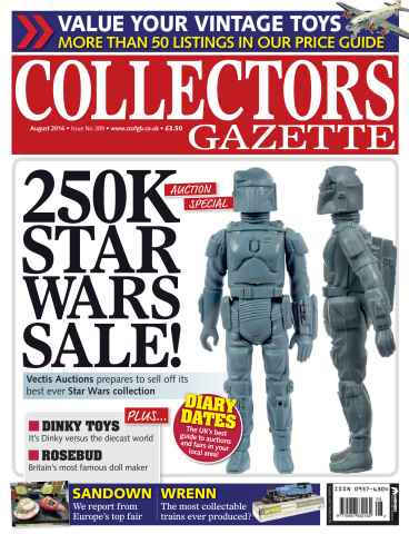Collectors Gazette issue August 2016
