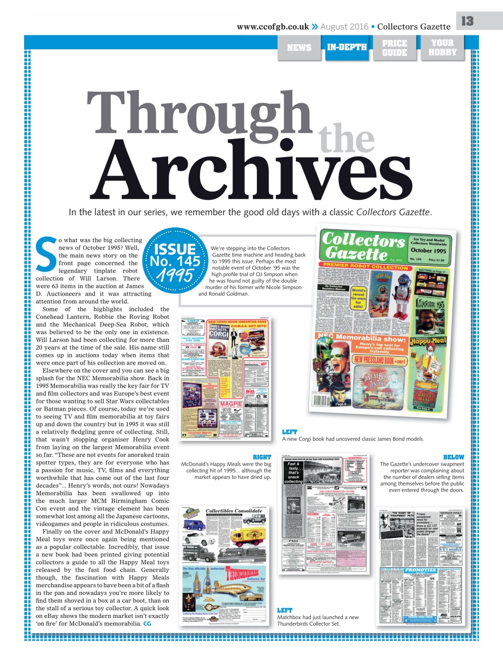 Collectors Gazette Preview Pages
