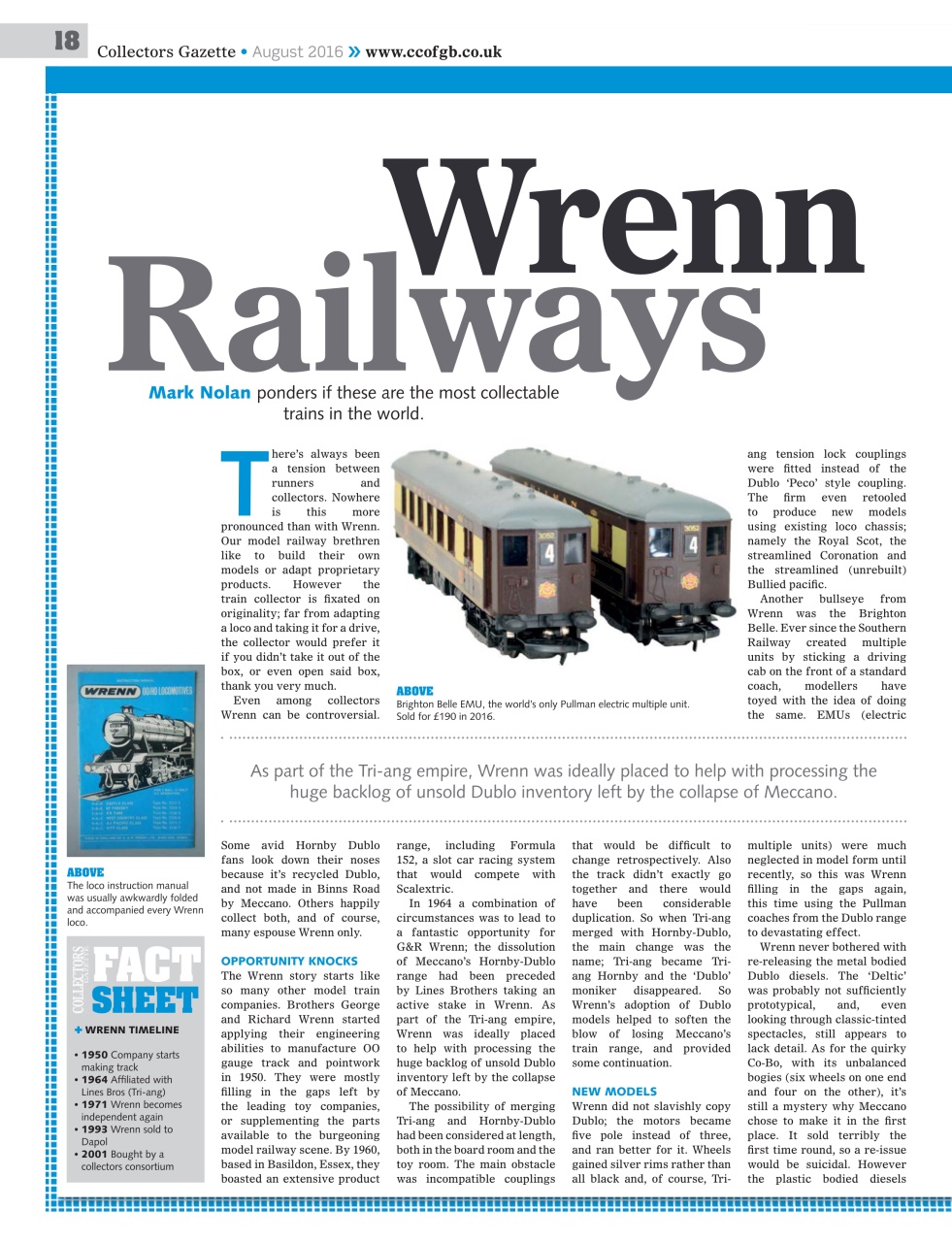 Collectors Gazette Preview Pages