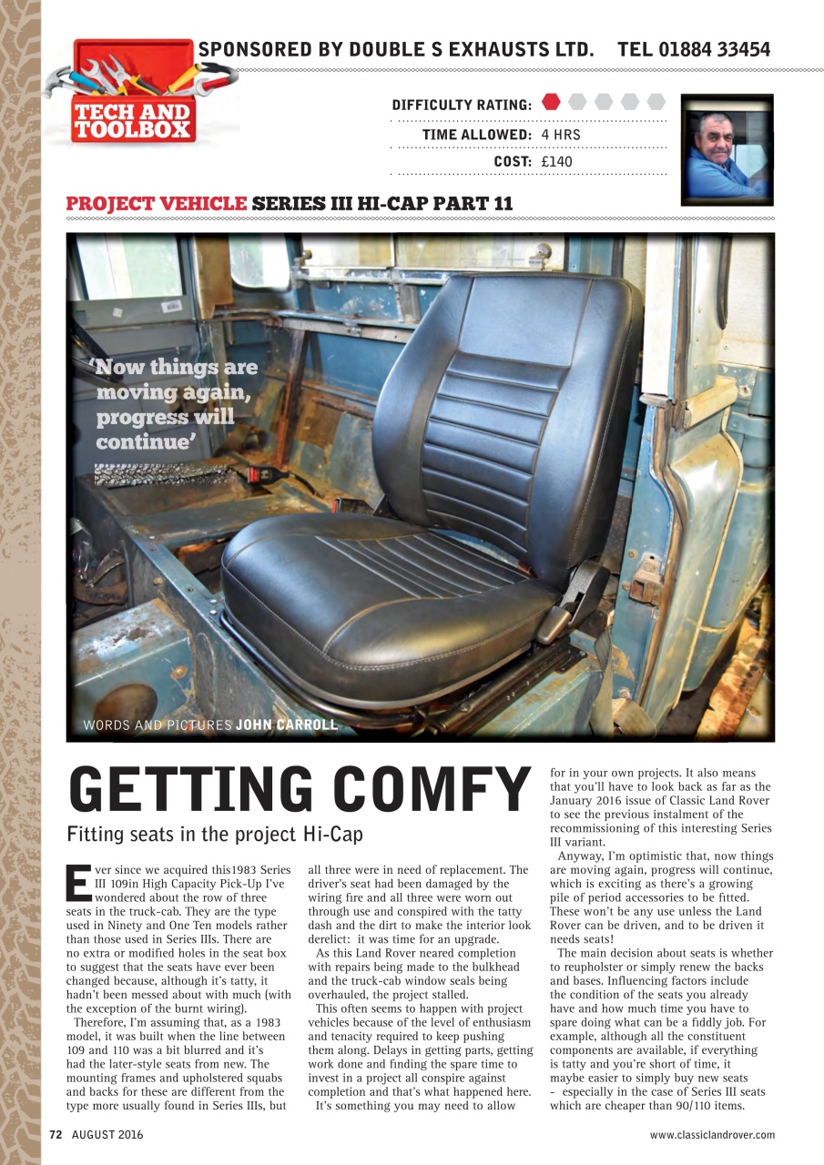 Classic Land Rover Magazine Preview Pages