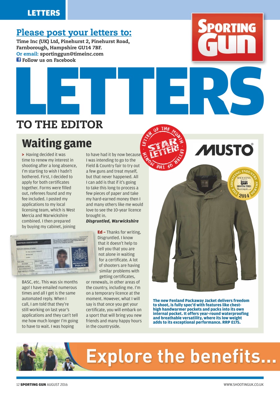 Sporting Gun Preview Pages