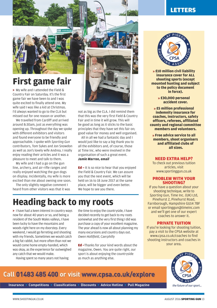 Sporting Gun Preview Pages