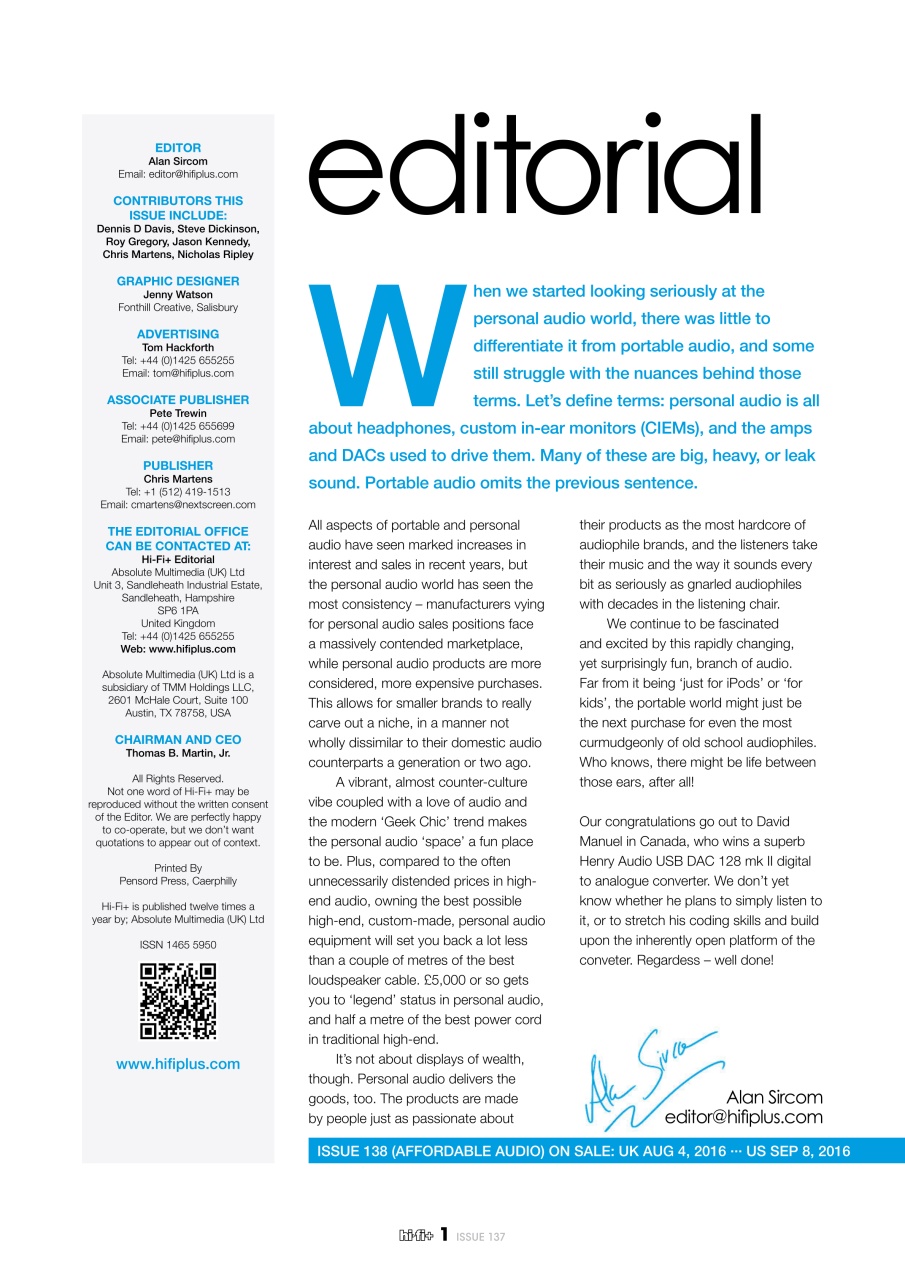 hi-fi+ Global Network Preview Pages