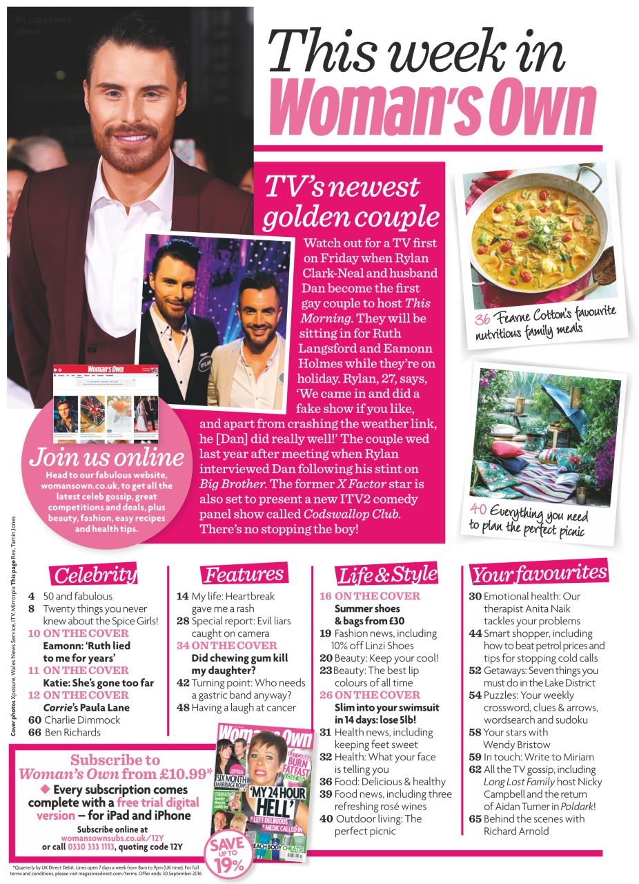 Woman's Own Preview Pages