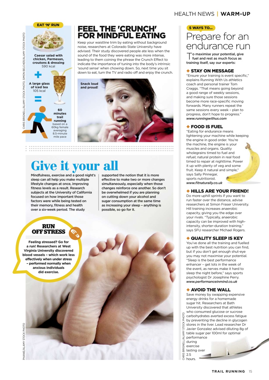 Trail Running Preview Pages