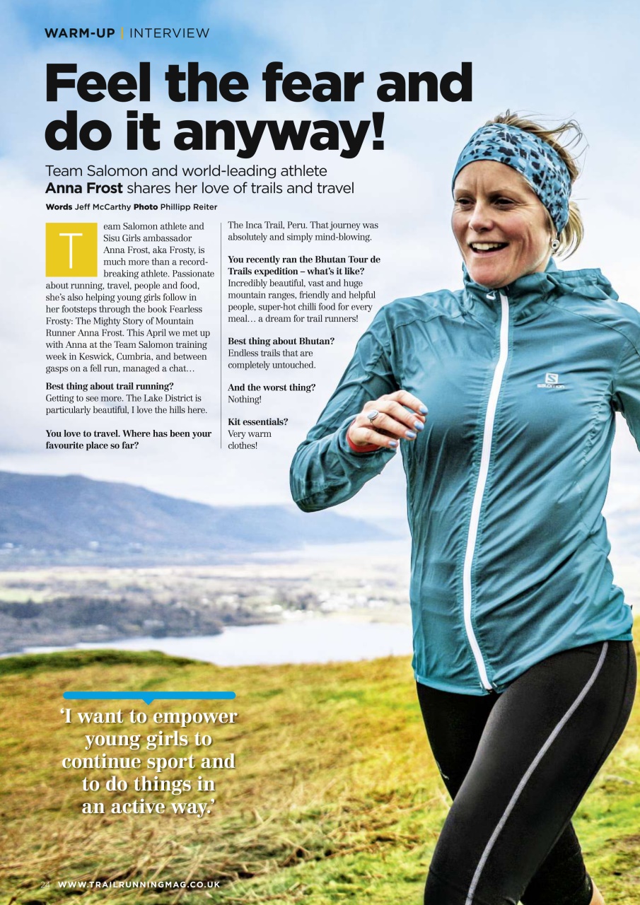 Trail Running Preview Pages