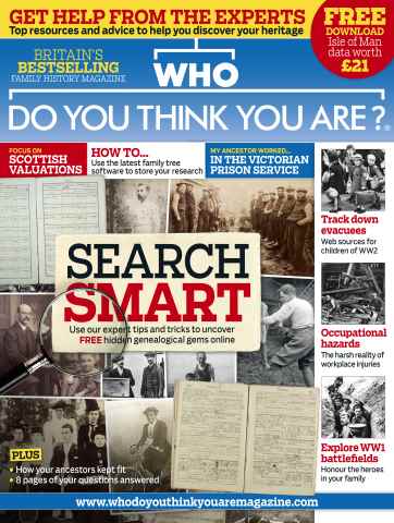 Who Do You Think You Are? issue August 2016