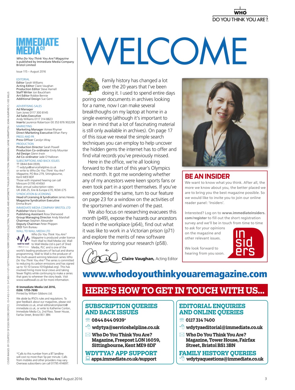 Who Do You Think You Are? Preview Pages