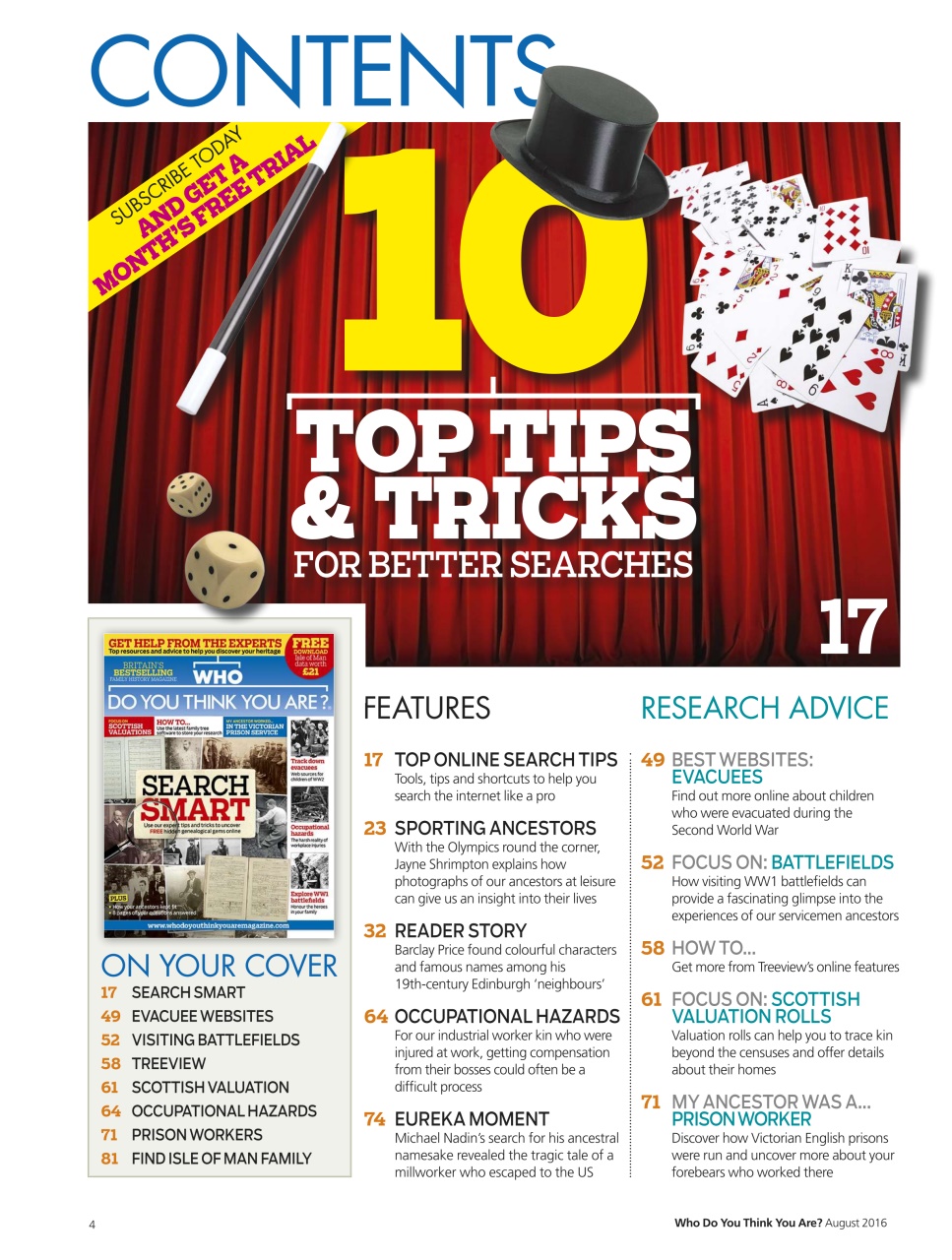 Who Do You Think You Are? Preview Pages