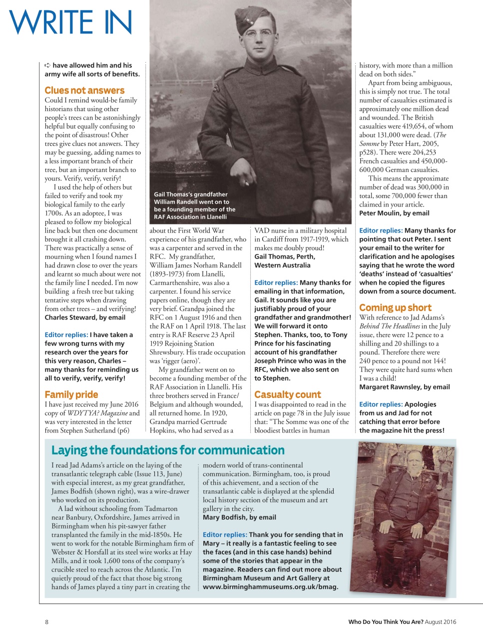 Who Do You Think You Are? Preview Pages