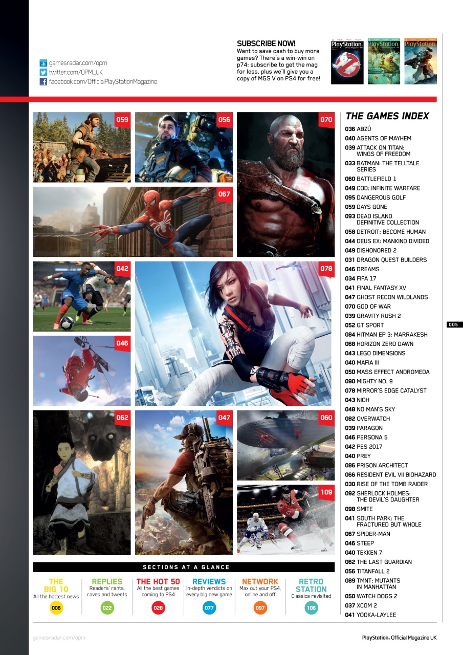 PLAY Magazine Preview Pages