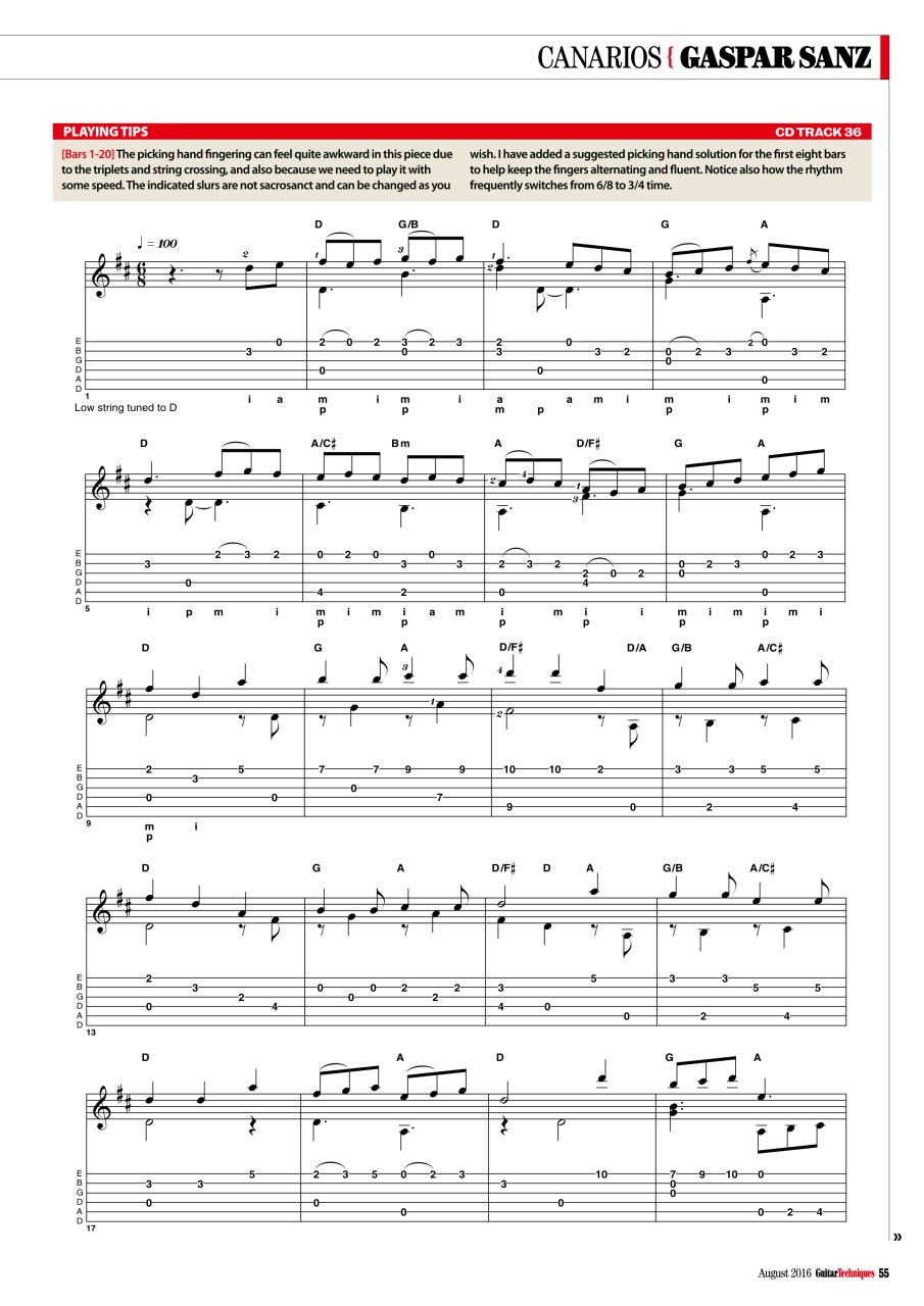 Guitar Techniques Preview Pages