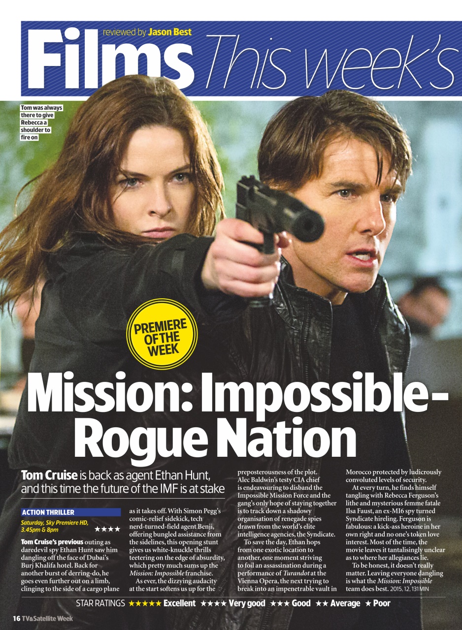 TV & Satellite Week Preview Pages