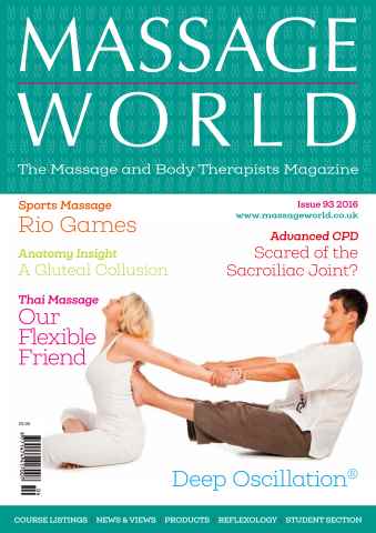 Massage World issue Massage World Issue 93