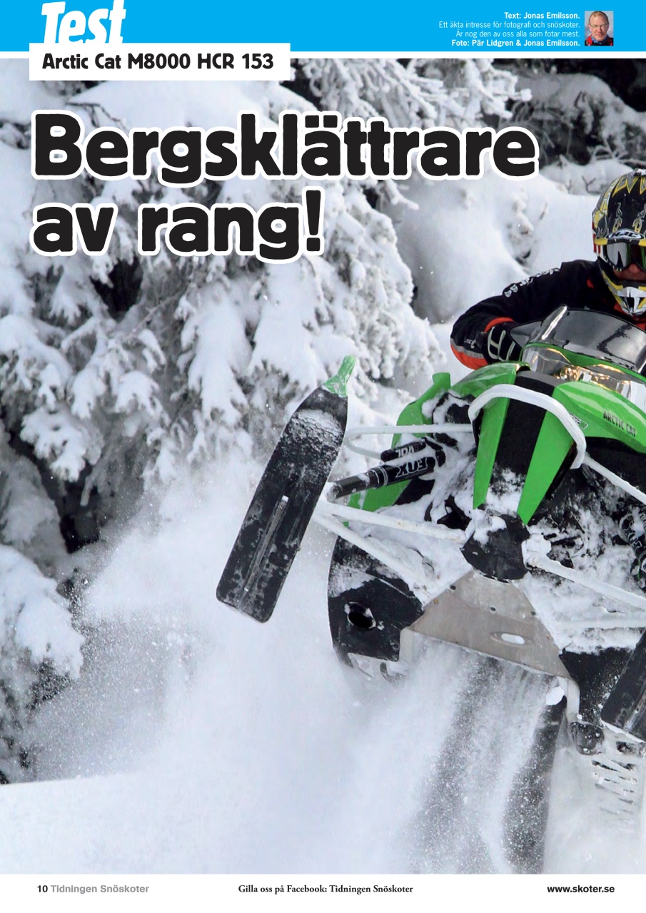 Tidningen Snöskoter Preview Pages