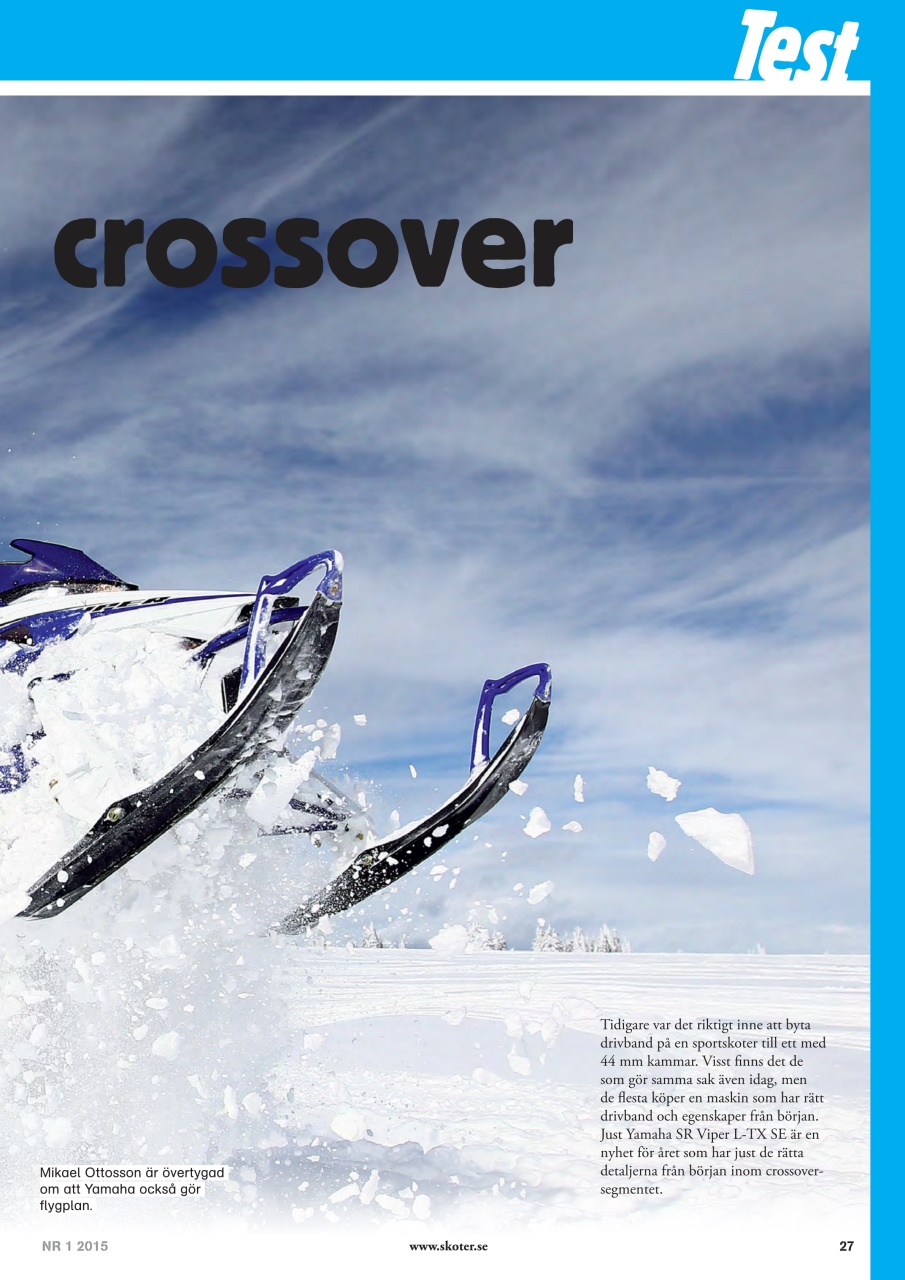 Tidningen Snöskoter Preview Pages