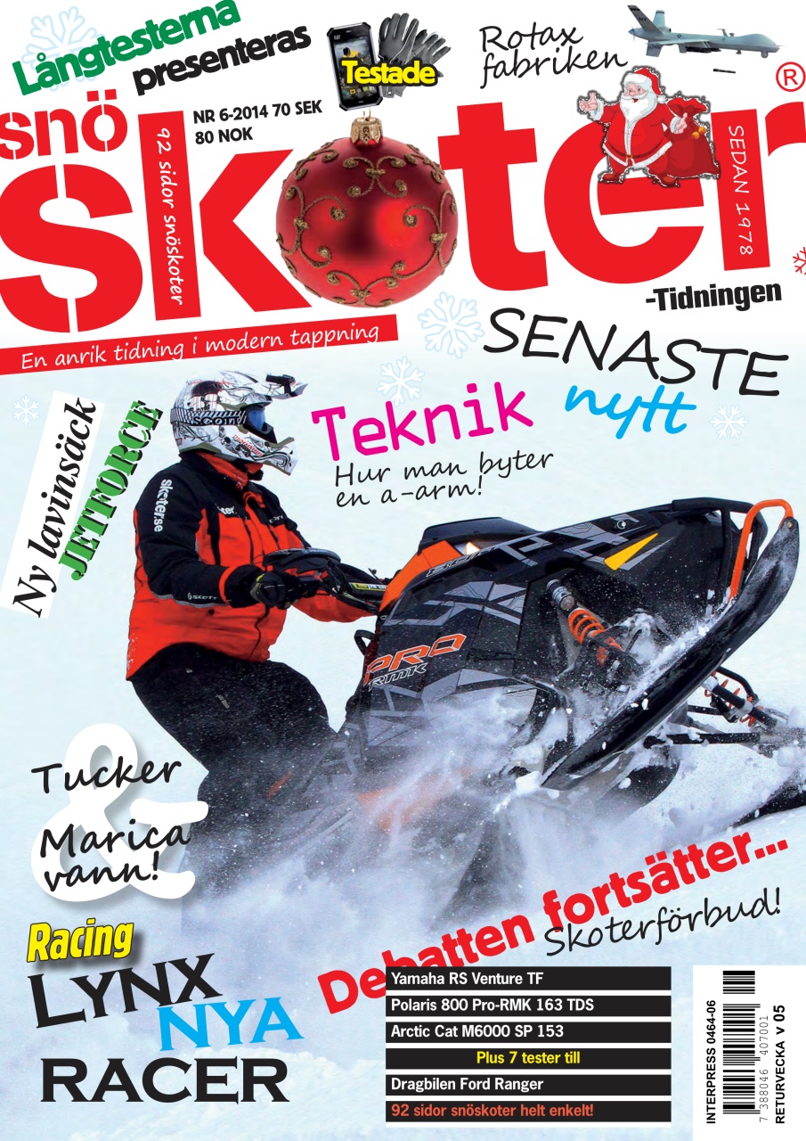 Tidningen Snöskoter Preview Pages