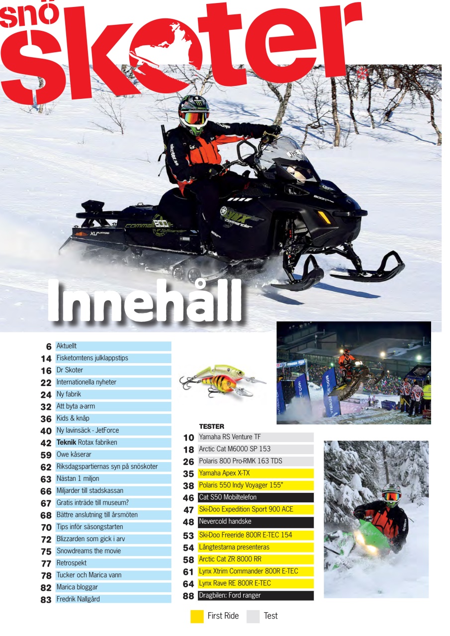 Tidningen Snöskoter Preview Pages
