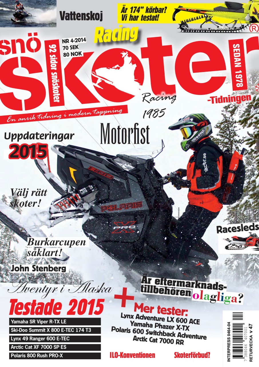 Tidningen Snöskoter Preview Pages