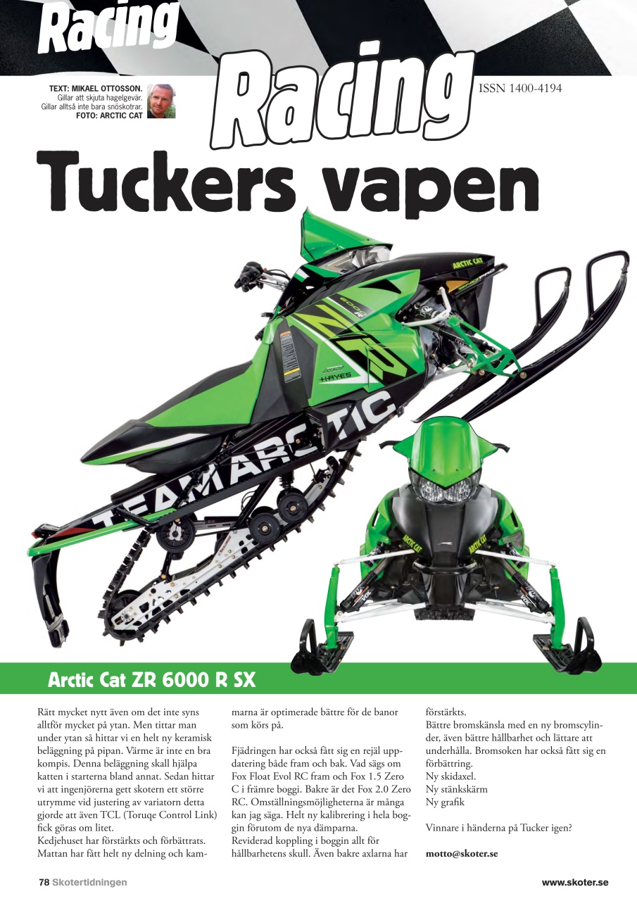 Tidningen Snöskoter Preview Pages