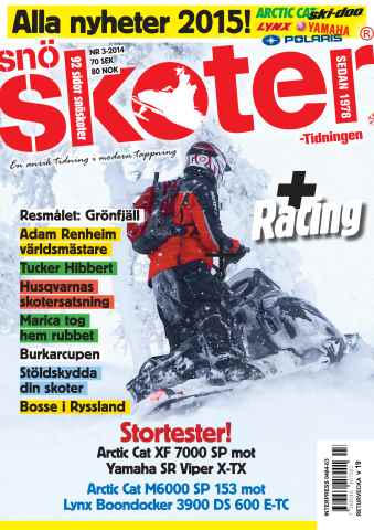 Tidningen Snöskoter issue 3-2014