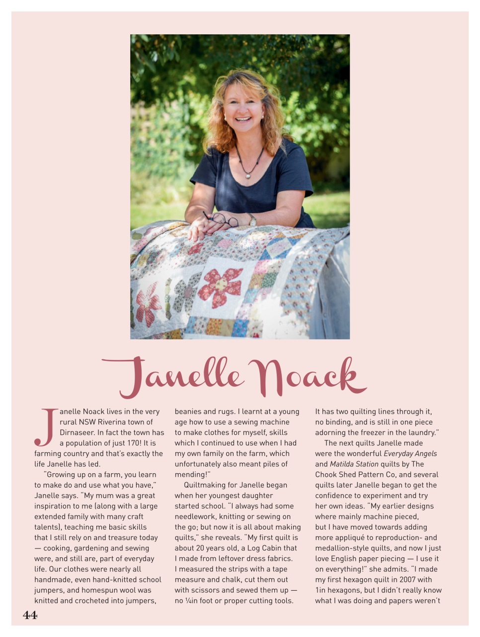 Quilters Companion Preview Pages