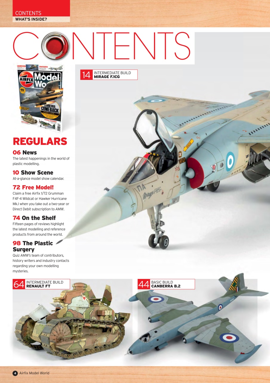 Airfix Model World Preview Pages