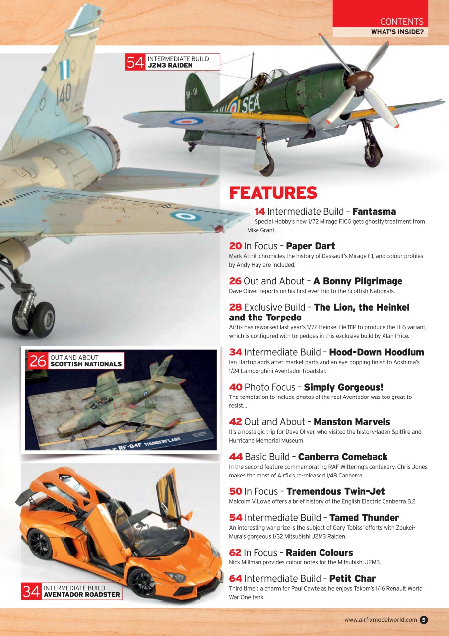 Airfix Model World Preview Pages