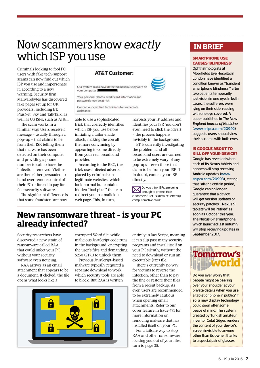 Computer Active Preview Pages