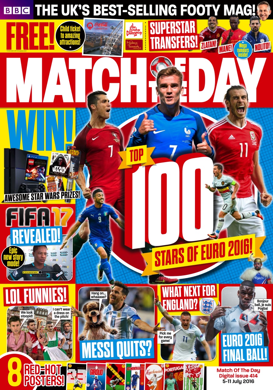 Match of the Day Preview Pages