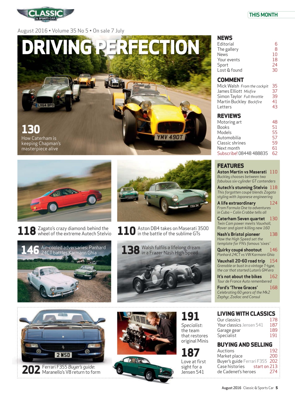 Classic & Sports Car Preview Pages