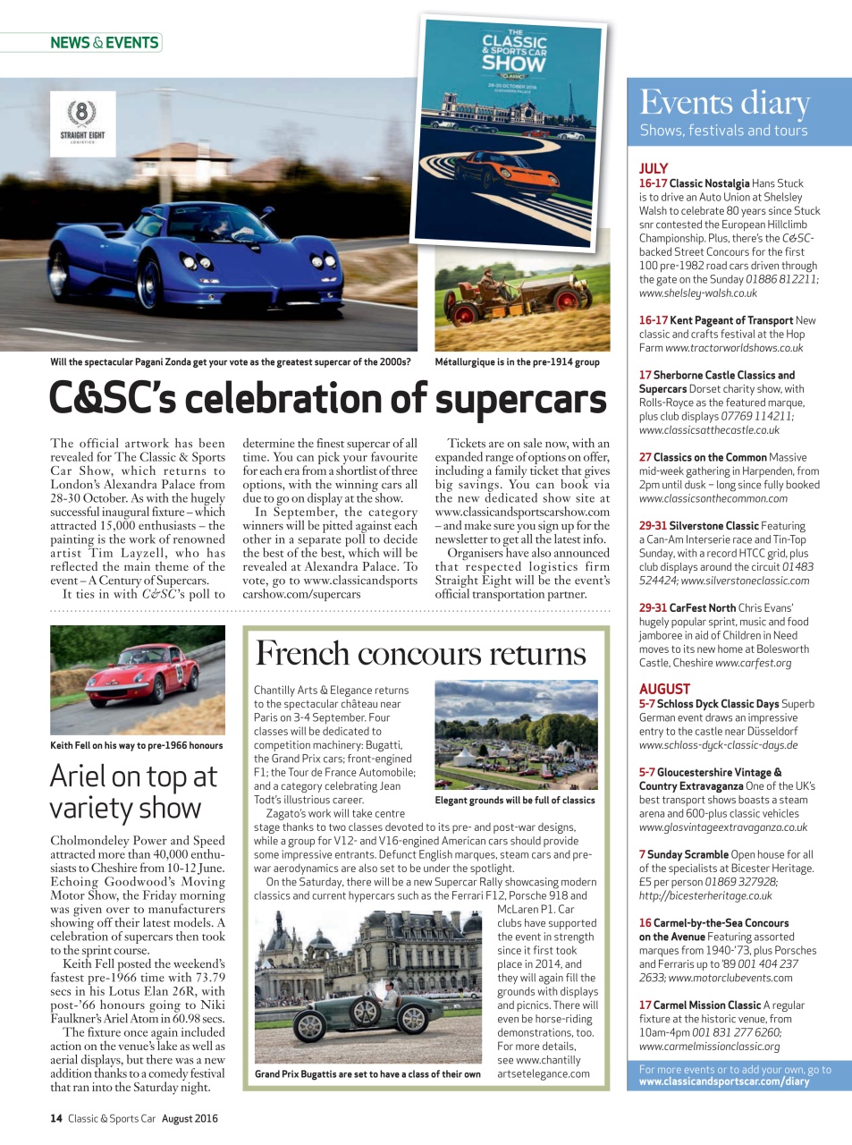 Classic & Sports Car Preview Pages