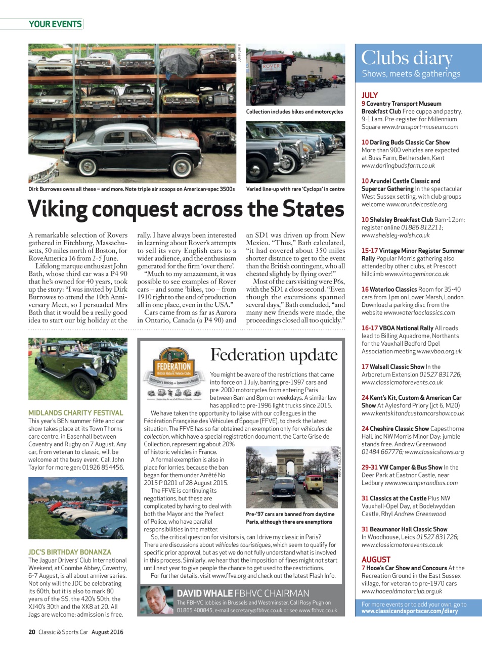 Classic & Sports Car Preview Pages