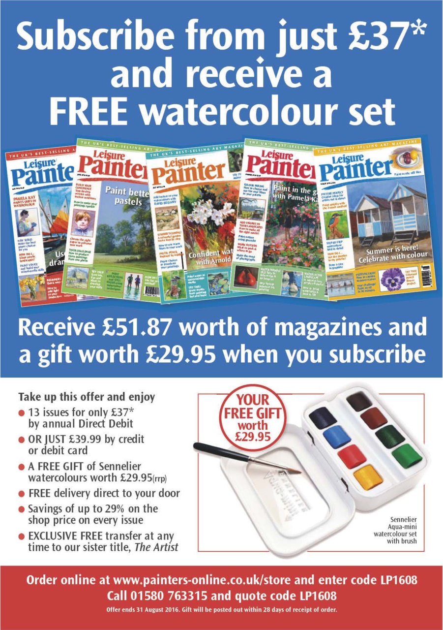 Leisure Painter & The Artist Preview Pages