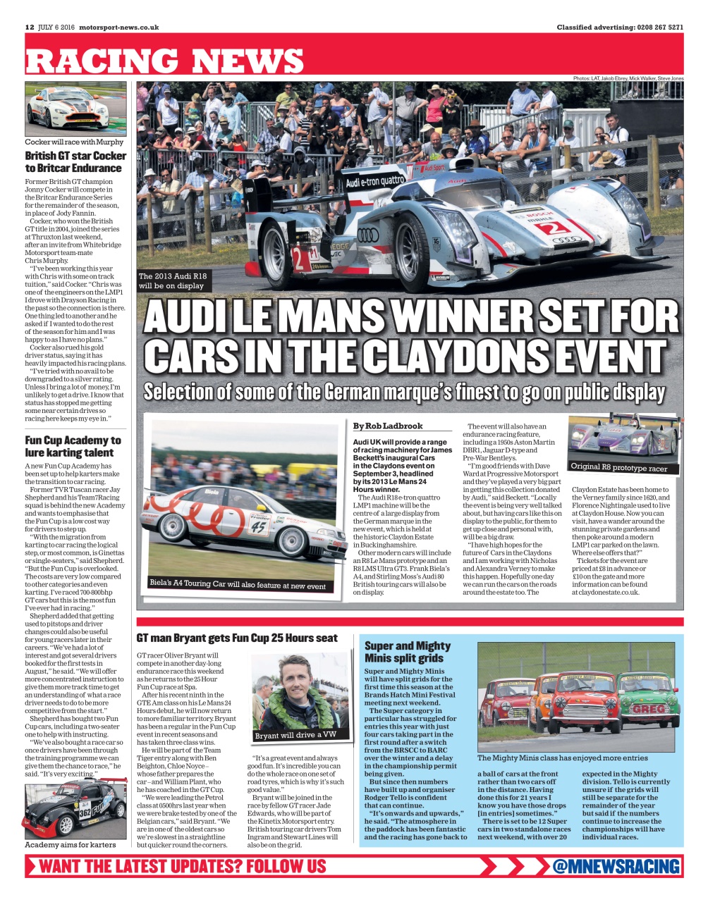 Motorsport News Preview Pages