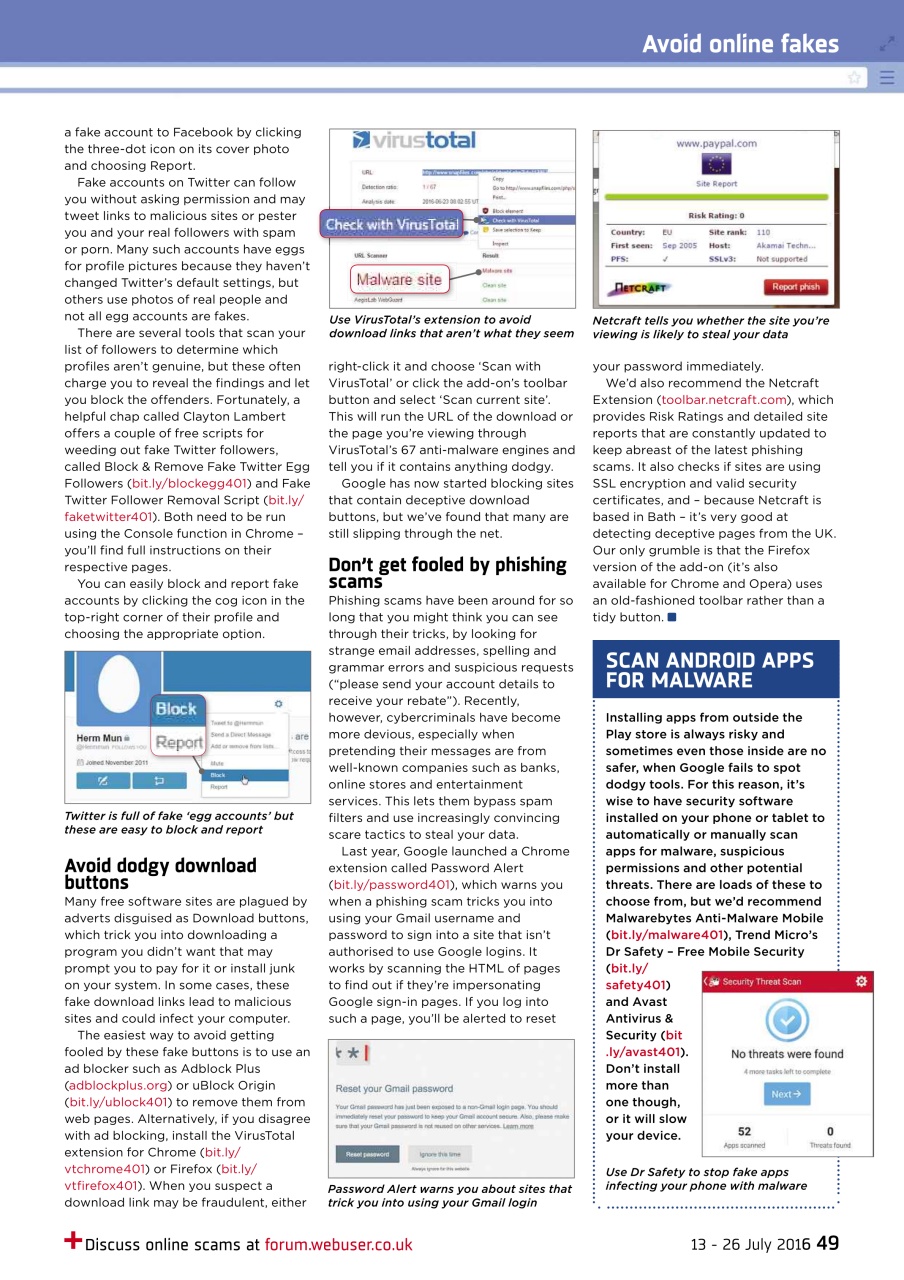 Webuser Preview Pages